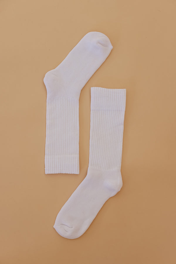 Socks Justin White White