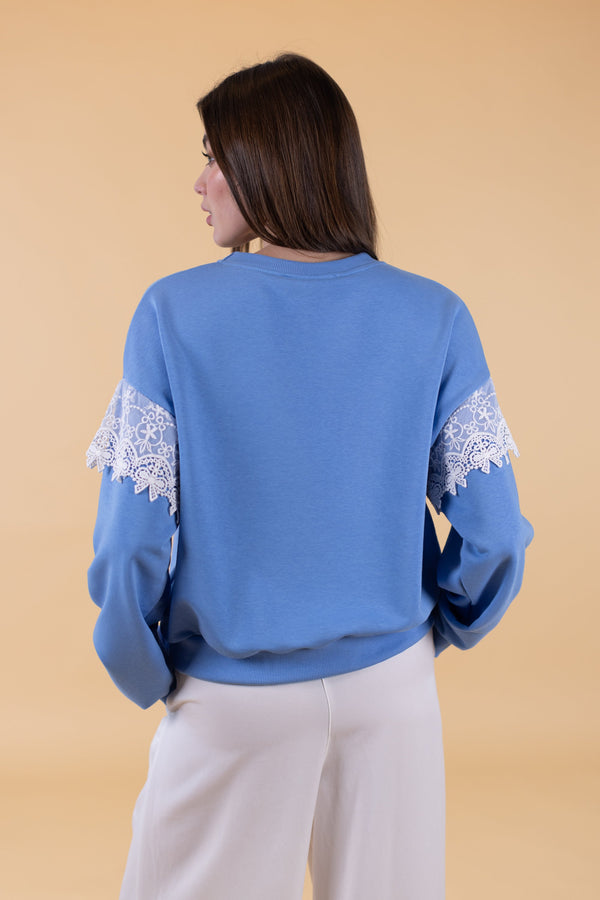Sweater Anahi Sky Blue
