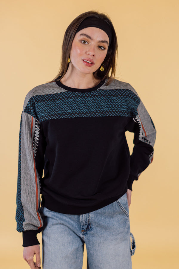 Sweater Arwen Funky Aztec