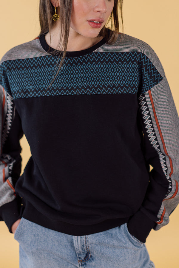 Sweater Arwen Funky Aztec