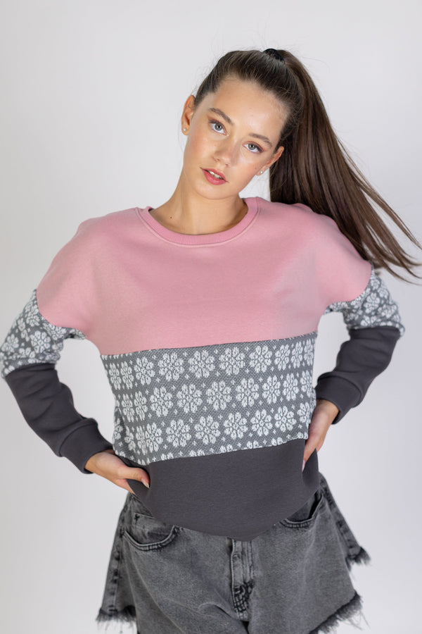 Sweater Mia Knit Floral