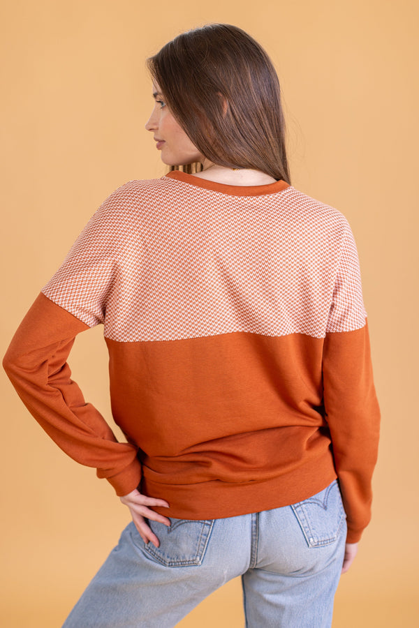Sweater Phoria Terracotta