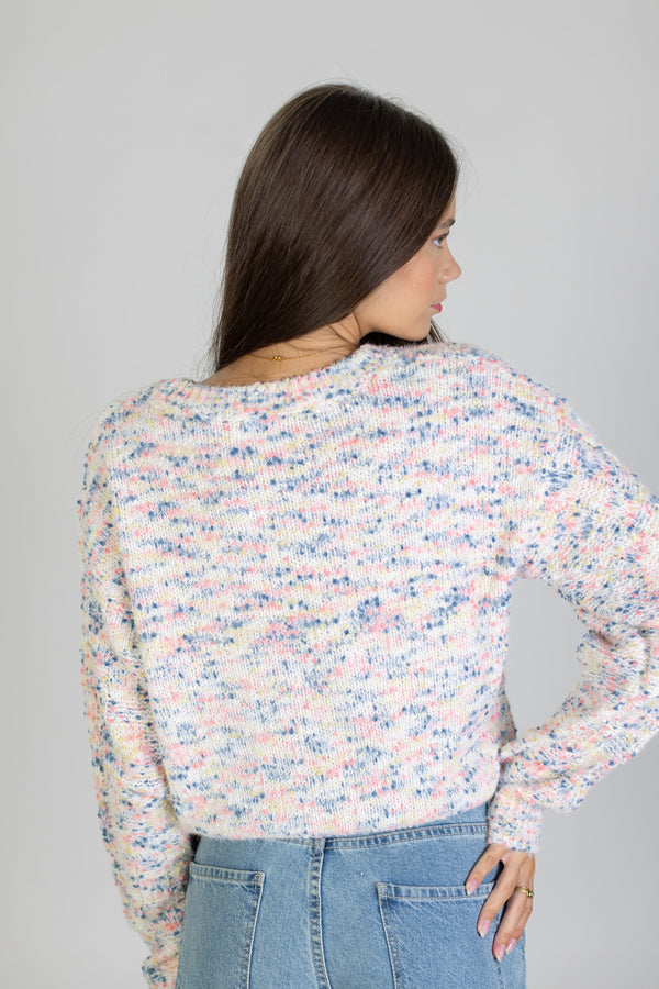 Sweater PixelDot Fluo One Size (S-M) / Multi