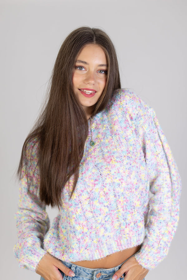 Sweater PixelDot Marshmallow One Size (S-M) / Multi