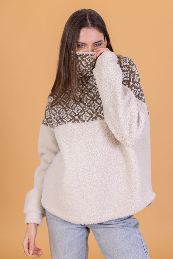Sweater Virelia Grandiose Brown