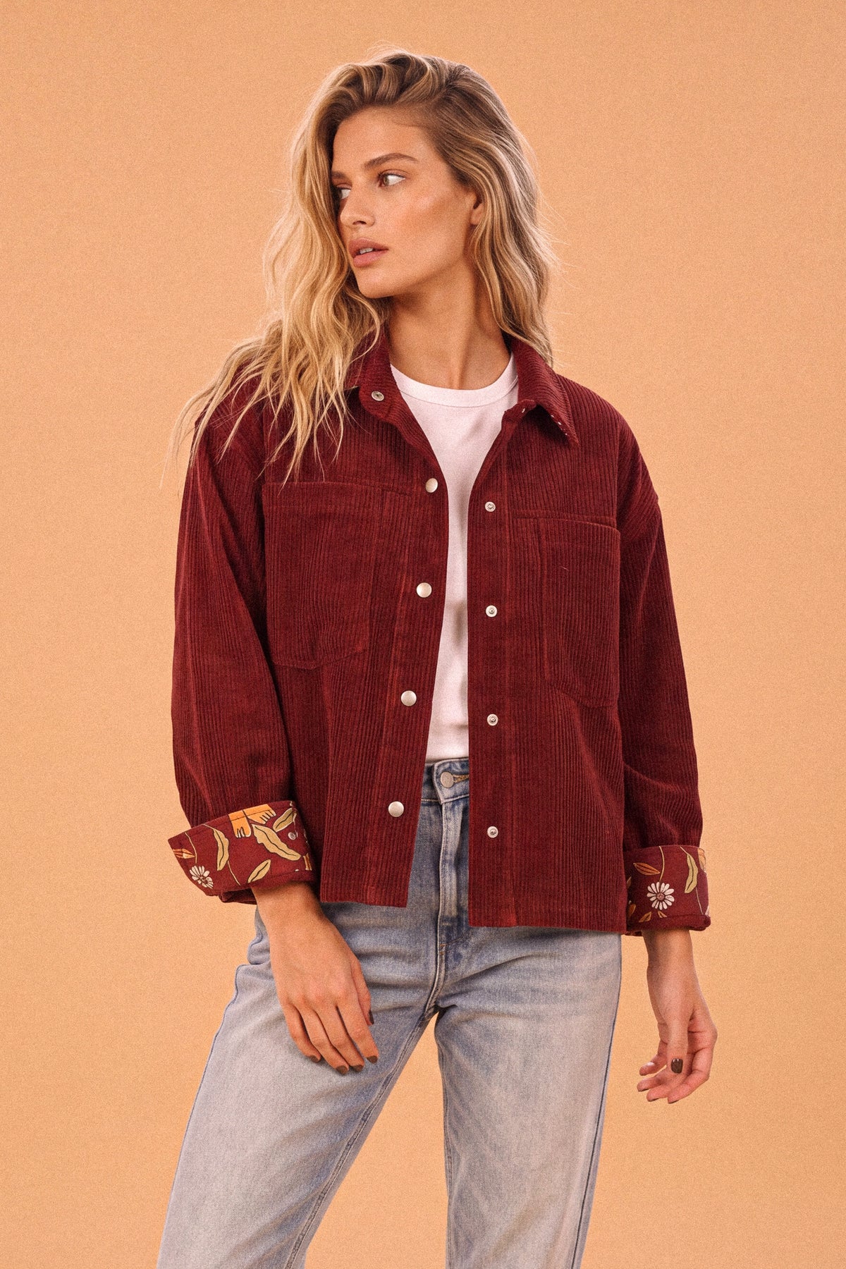 Jacket Calla Burgundy