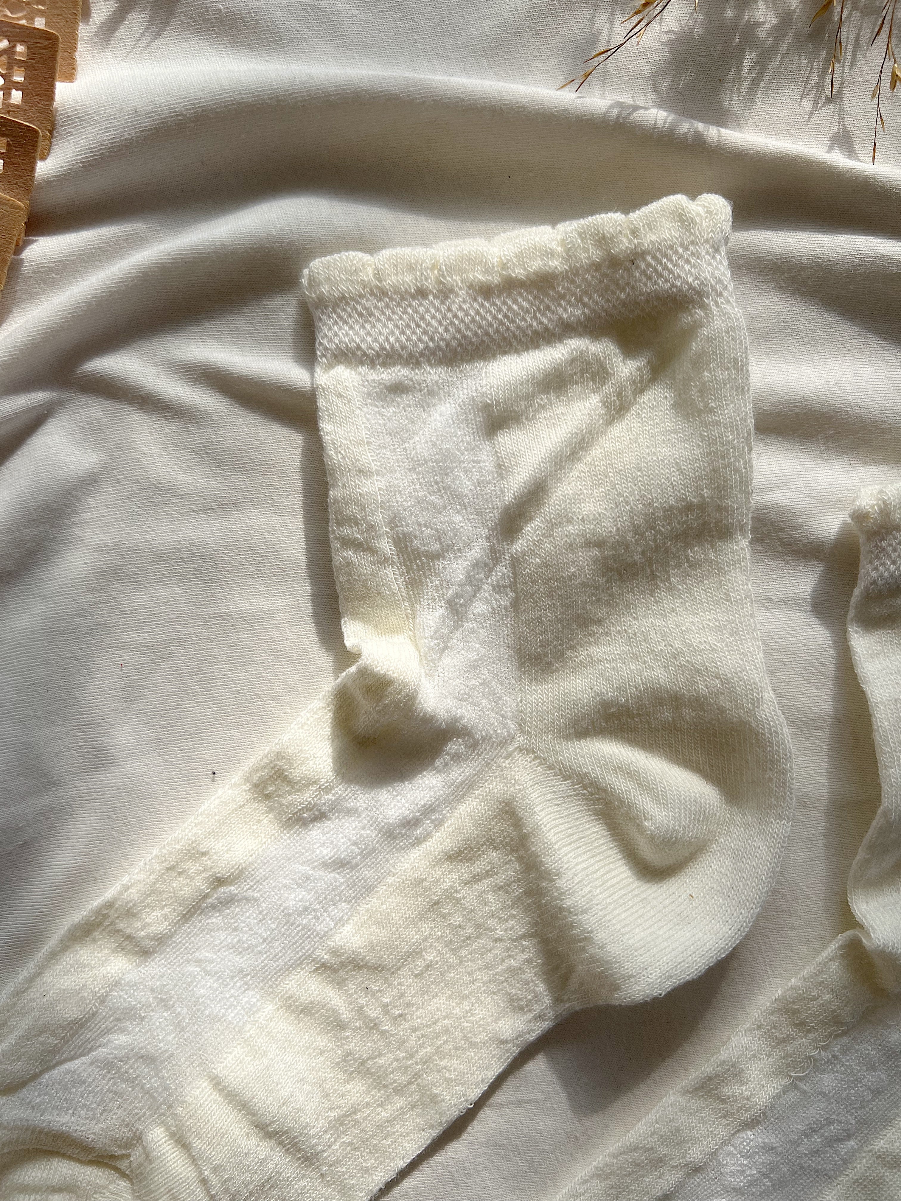 Socks Happy Toes Creme OneSize(35-39) / Creme