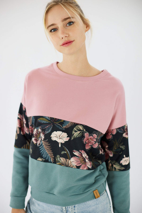 Sweater Mia pink orchid mint